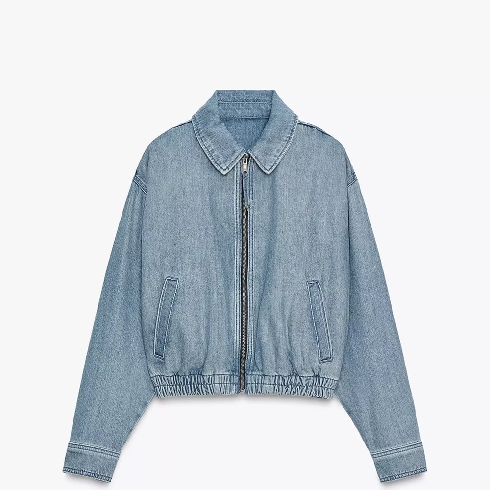 ZARA Denim Blue Women's Jacket! NWT